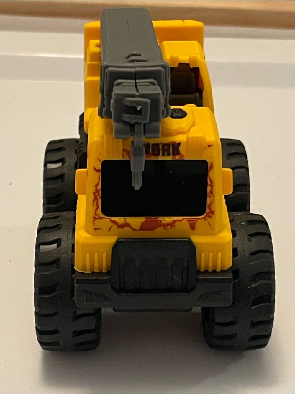 Yellow Toy Construction Truck for Kids - Work Crane Vehicle cars
